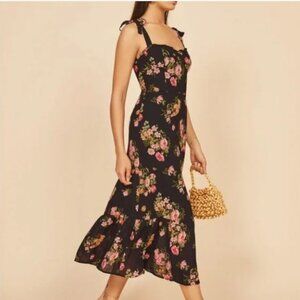 Reformation Nikita Floral Midi Dress Size 6 (Fits XS / S)
